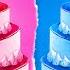 Left Or Right Pink VS Blue Cake Decorating Challenge Baby Doll Friends