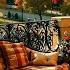 Parisian Autumn Cafe Balcony Ambience Soothing Jazz Fireplace Sounds For Relax Work Study