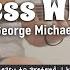 Careless Whisper George Michael Fingerstyle Guitar TAB Chords Lyrics