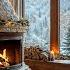 COZY WINTER Cottage Cozy Fireplace And Winter Storm Perfect For Rest And Sleep