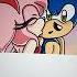 Sonamy Comic Amy Kiss Sonic