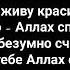 Бабек мамадрезаев текст аллах спасибо