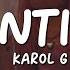 KAROL G Tiësto CONTIGO Letra Lyrics