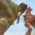 Carnotaurus VS T Rex Battle Scene Dinosaurs