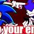 Enemies Till The End Friends To Your End Sonic Exe Characters Sings It FNF Cover REACTION