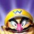 WARIO LAUGHING BUT ONLY THE WHEEZES