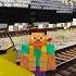 МОЯ МАШИНА ЗАСТРЯЛА НА ПЕРЕЕЗДЕ Работаю дежурным по переезду в Minecraft