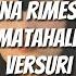 Goldcher Irina Rimes Manuel Riva Matahale Versuri Lyrics Video