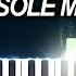 O Sole Mio EASY Piano Tutorial By PlutaX