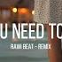 Rawi Beat All You Need To Know Slow Remix