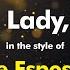 Joe Esposito Lady Lady Lady Without Backing Vocals Karaoke Version From Zoom Karaoke