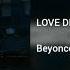 Beyoncé LOVE DROUGHT Instrumental