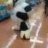 A Mascot Dancing At Supermarket Song Nene Malo Bailan Rochas Y Chetas