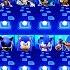 All Characters Super Mega Mix Shin Sonic Sonic The Hedgehog Metal Sonic Sonic Exe Sonic Prime