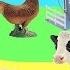 Farm Animal Toy Collection Video For Kids Childrens Funny Happy Cute Zoo Animal Toys