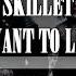 Skillet I Want To Live Karaoke 26 Original Instrumental