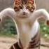 котик танцует