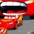 Big Small Lightning Mcqueen Vs Pink McQueen Eater Monster Vs Chase In Paw Patrol BeamNG Drive