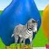 5 Giant Duck Cartoon Cow Giraffe Elephant Lion Paint Wild Animals Crossing Fountain Animation 4