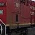 Trains In The Water CP Trains Plow Through The Flooded Mississippi Waters October 2018