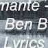 Diamante Iris Lyrics Feat Ben Burnley