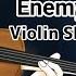 Imagine Dragons Enemy From The Series Arcarne League Of Legends Violin Sheet