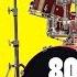 Pop Rock Drum Loop 5 4 80 BPM Straight Beat Part 1 Of 3 Visual Metronome