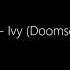 The Amity Affliction Ivy Doomsday No Screaming