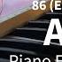 86 Eighty Six ED AVID X Piano Eightysix One Piano Hiroyuki Sawano