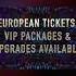 VIP Ticket Packages VIP Upgrades For Europe UK Headline Dates Available At TOOLBAND COM VIP Tool