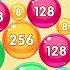 Fashion 2048 Colorful ASMR Gameplay 2048 Balls Game Drop Game Merge Puzzle Math Game