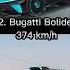 Top 10 Fastest Cars In 3d Driving Class Bugattibolide 3ddrivingclass