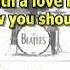 She Loves You Beatles Mizo Vocals Lyrics Chords Cover