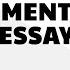 How To Write An Argumentative Essay With Example