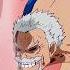 Garp Punches Sanjuan Wolf Into The Sea One Piece