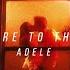 Adele Set Fire To The Rain Slowed Reverb Lyrics