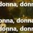 Donna Donna Instrumental Backing