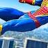 GTA 5 Ragdolls SPIDERMAN X THE HULK Jumps Fails Euphoria Physics 93