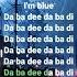 BLUE Eiffel 65 Lyrics