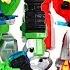 Giant Dinosaurs Attack Paw Patrol Transformers Rescue Bots Mech Armor Suit Go DuDuPopTOY