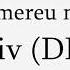 Daniel Secrieru Alexa Bîrliba Muzica Mereu Ne Va Uni Negativ DEMO