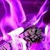 PURPLE Fireplace 4K Colorful Fireplace Burning With Purple Flames Halloween 2024