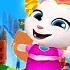 Talking Tom Gold Run Princess Angela Android Gameplay