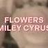 Flowers Miley Cyrus Edit Audio