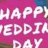 Happy Wedding Day