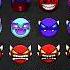 100 Geometry Dash Difficulty Faces MEGA COLLECTION