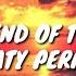 KATY PERRY Not The End Of The World Lyrics