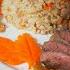 Garlic Butter Fried Rice With Steak And Pickled Egg Yolk Recipe