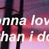 No One S Gonna Love You Band Of Horses Lyrics