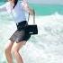 High Heels With Wave Surfing Shorts